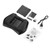 KOVIPGU Mini 2.4GHz Keyboard I9 Plus Colorful Backlight Fly Air Mouse Wireless Keyboard with Touchpad Remote Control Work