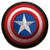 Captain America Patch Iron on Sew on Embroidered Patch Application Avengers Shield Logo Badge