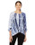 Karen Kane Women's Twist Hem TOP, tie dye, Extra Small