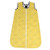 Bacati Dots/Pin Stripes Sleep Sack 2, Grey/Yellow