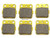 Master Chen Front Rear Brake Pads Brakes for Honda TRX250X 1987-1992 - TRX300EX 1993-2008 - TRX300X 2009-2011 - TRX400EX 1999-2008 - TRX400X 2009-2014 - 250 300 400 Fourtrax/Sportrax FA084FR MC0063