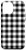 iPhone 12 Pro Max Black and White Buffalo Check Plaid Pattern Case