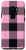 Galaxy S9plus Pink and Black Buffalo Check Large Plaid Pattern Case