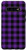 Galaxy S10plus Purple and Black Buffalo Check Plaid Pattern Case