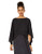 Jack by BB Dakota Junior's Next Big Thing CDC Batwing top, Black, Large