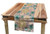 Ambesonne Mandala Table Runner, Oriental Floral Pattern with Circles Background Middle Inspirations, Dining Room Kitchen Rectangular Runner, 16 inch X 72 inch, Tan Teal