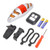 Bike Turn Signal Light, Waterproof Bicycle LED Taillight Wireless Remote Control Turn Signal Light for Mountain Bike Bicycles(Silver)
