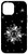 iPhone 12 Pro Max Black  and  white Boho Bohemian Style Sun and Stars Case