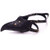 Plague Doctor Bird Mask Long Nose Beak Cosplay Steampunk Halloween Costume Props Black
