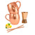 Moscow Mule Copper Mugs - Set of 2-100% HANDCRAFTED - Food Safe Pure Solid Copper Mugs - 16 oz Gift Set with BONUS: Highest Quality Cocktail Copper Straws and Jigger (B2)
