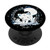 White Wolf with Moon and Stars - Gothic Fox with Galaxy PopSockets PopGrip: Swappable Grip for Phones  and  Tablets
