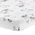 Lambs  and  Ivy Baby Farm Animals 100percent Cotton Fitted Crib Sheet - White