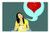 LESGAULEST Doormat Floor Rug/Mat (23.6 x 15.7 inch) - Love Thinking Writing Valentine Day Passionate