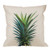 HGOD DESIGNS Pineapple Pillow Cover,Decorative Throw Pillow Pineapple Top Pillow cases Cotton Linen Outdoor Indoor Square Cushion Covers For Home Sofa couch 18x18 inch Green