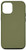 iPhone 12/12 Pro Olive Military Green Colored Simple Solid Color Phone Case