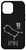 iPhone 12 Pro Max Gemini Constellation Star Sign Black Minimal Zodiac Design Case