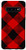 Galaxy S10 Red Black Buffalo Flannel Check Plaid Gingham Quilt Pattern Case
