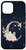 iPhone 12 mini Floral Monogramm Letter C Stars Blue Background Case