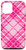 iPhone 12/12 Pro Pink White Red Buffalo Check Plaid Gingham Quilt Pattern Case