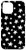 iPhone 12 Pro Max Cool Girls' Magical White Stars on Black Pattern Case