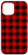 iPhone 12 mini Red Black Buffalo Flannel Check Plaid Gingham Quilt Pattern Case