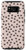 Galaxy S8 Dalmatian Pattern, Brush Stroke Black Dog Paw, Beige Case