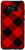 Galaxy S8plus Red Black Buffalo Flannel Check Plaid Gingham Quilt Pattern Case