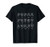 Algebra Dance Funny Graph Figures Math Equation T-Shirt
