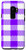Galaxy S9plus Purple Plaid Flannel Check Buffalo Gingham Quilt Pattern Case