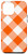 iPhone 12 Pro Max Orange Buffalo Flannel Check Plaid Gingham Quilt Pattern Case