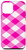 iPhone 12 mini Pink Plaid Flannel Check Buffalo Gingham Quilt Pattern Case