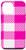 iPhone 12 mini Pink Plaid Flannel Check Buffalo Gingham Quilt Pattern Case