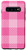 Galaxy S10 Pink White Buffalo Check Plaid Gingham Quilt Pattern Case
