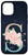 iPhone 12/12 Pro Floral Monogramm Letter S Stars Blue Background Case