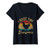 Womens I Raise Tiny Dinosaurs Chicken Lover Chickens Farmer Gift V-Neck T-Shirt