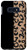 Galaxy S10e Cheetah Leopard Patterns Tan Brown Case Cat Half Black Case