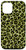 iPhone 12/12 Pro Olive Yellow Leopard Print Phone Case