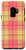 Galaxy S9 Pink Yellow White Buffalo Check Plaid Gingham Quilt Pattern Case