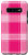 Galaxy S10plus Pink White Buffalo Check Plaid Gingham Quilt Pattern Case