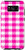 Galaxy S8plus Pink Plaid Flannel Check Buffalo Gingham Quilt Pattern Case