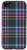 iPhone SE (2020) / 7 / 8 Blue Pink Black Buffalo Check Plaid Gingham Quilt Pattern Case