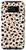 Galaxy S8 Blush Rose Black Coral Pink Beige Leopard Cheetah Pattern Case