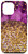 iPhone 12 Pro Max Purple disco ball abstract graphic design stars party Case
