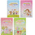 4PCS Kids Magic Practice Copybook Set English Reusable Sank Magic Calligraphy Tracing Book for Handwriting Magical Letter Writing Book for Kindergarten with Pens Through Training Write Words (A)