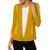 Alfani Womens Mixed Media Cardigan Sweater, Yellow, Medium