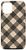 iPhone 12/12 Pro Checkered Plaid Pattern Diagonal Grey Beige Classy Tartan Case