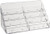 Marketing Holders CLEAR Eight 8 POCKET BUSINESS CARD HOLDER 4 Tier