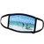 3dRose Florene Impressionism Art - Beach Umbrella Fix - Face Masks (fm_44945_1)