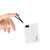 TONV Power Bank 10000mah Mini Portable Charger External Battery Pack/Battery Charger/Phone Backup Power Bank with 3 Input and LCD Display Perfect Carry for Travel (White)