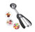 Cookie Scooper for Baking, Premium Cookie Dough Scooper, Stainless Steel Ice Cream Scoop, Cookie Scoop with Trigger, Save Effort Melon Baller Scoop.Muffins,Cookie Scooper with plastic handle